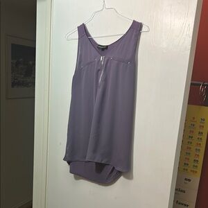 Purple Sleeveless Top by Papermoon